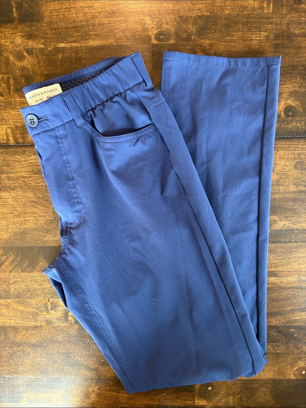 Holderness & Bourne Men's Navy Golf Pant